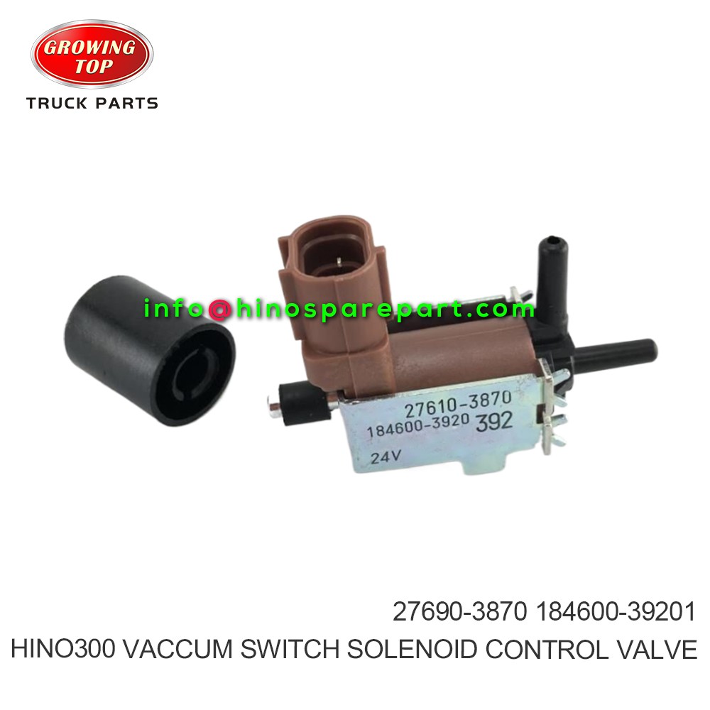 HINO300 J05C S05C TOYOTA VACCUM SWITCH SOLENOID CONTROL VALVE 27690-3870