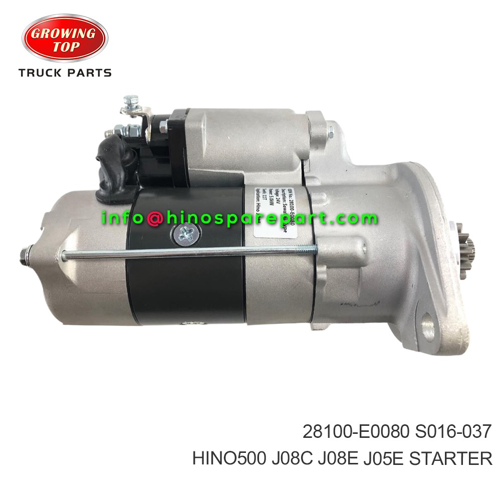 HINO500 J08C J08E J05E STARTER 28100-E0080