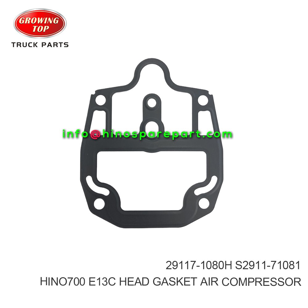 HINO700 E13C HEAD GASKET AIR COMPRESSOR 29117-1080H