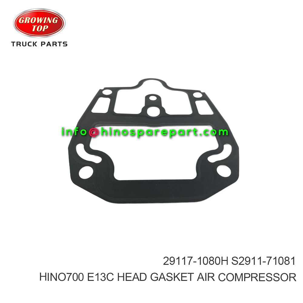 HINO700 E13C HEAD GASKET AIR COMPRESSOR 29117-1080H