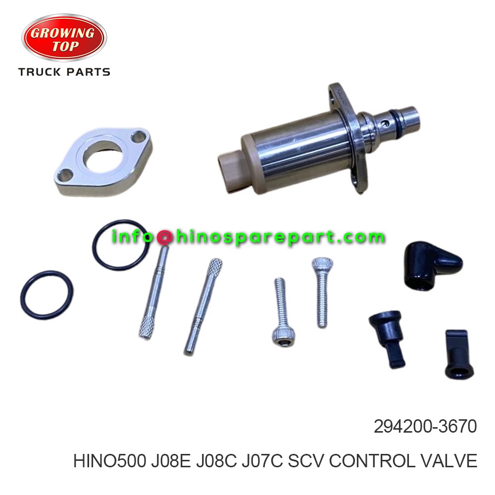 HINO500 J08E J08C J07C SCV CONTROL VALVE 294200-3670