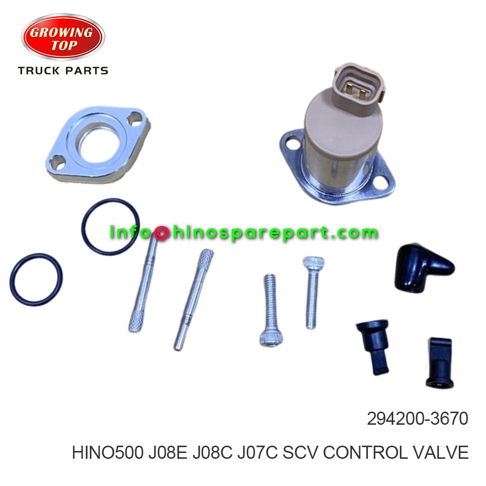 HINO500 J08E J08C J07C SCV CONTROL VALVE 294200-3670