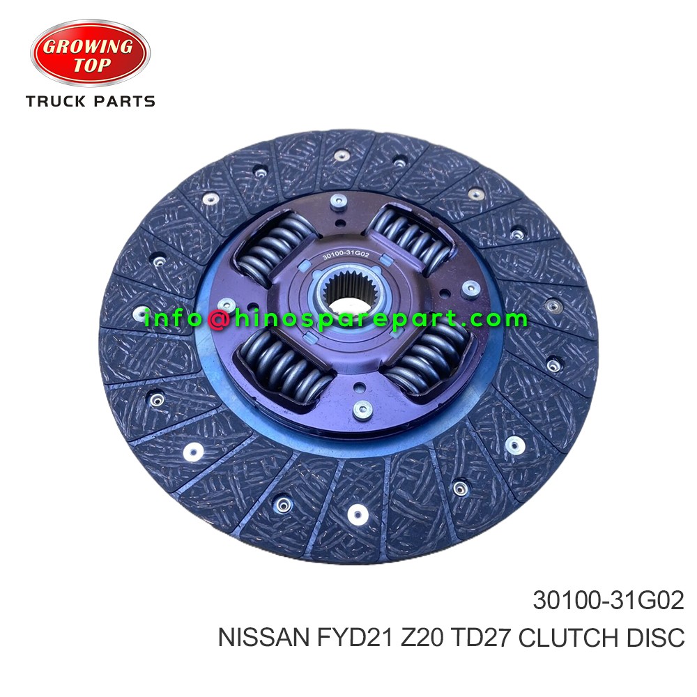 NISSAN  FYD21 Z20 TD27 CLUTCH DISC 30100-31G02