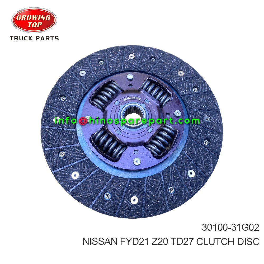 NISSAN  FYD21 Z20 TD27 CLUTCH DISC 30100-31G02