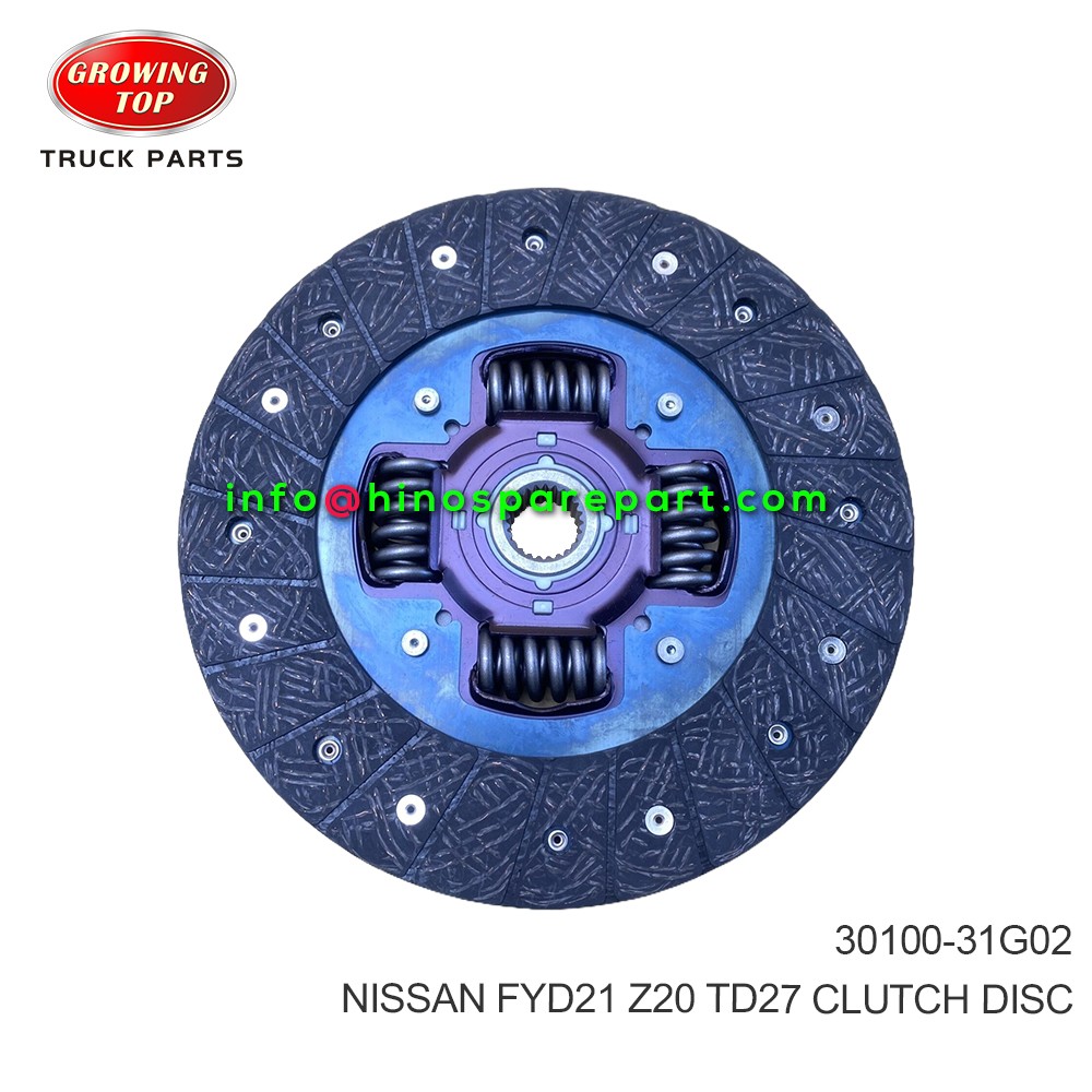 NISSAN  FYD21 Z20 TD27 CLUTCH DISC 30100-31G02