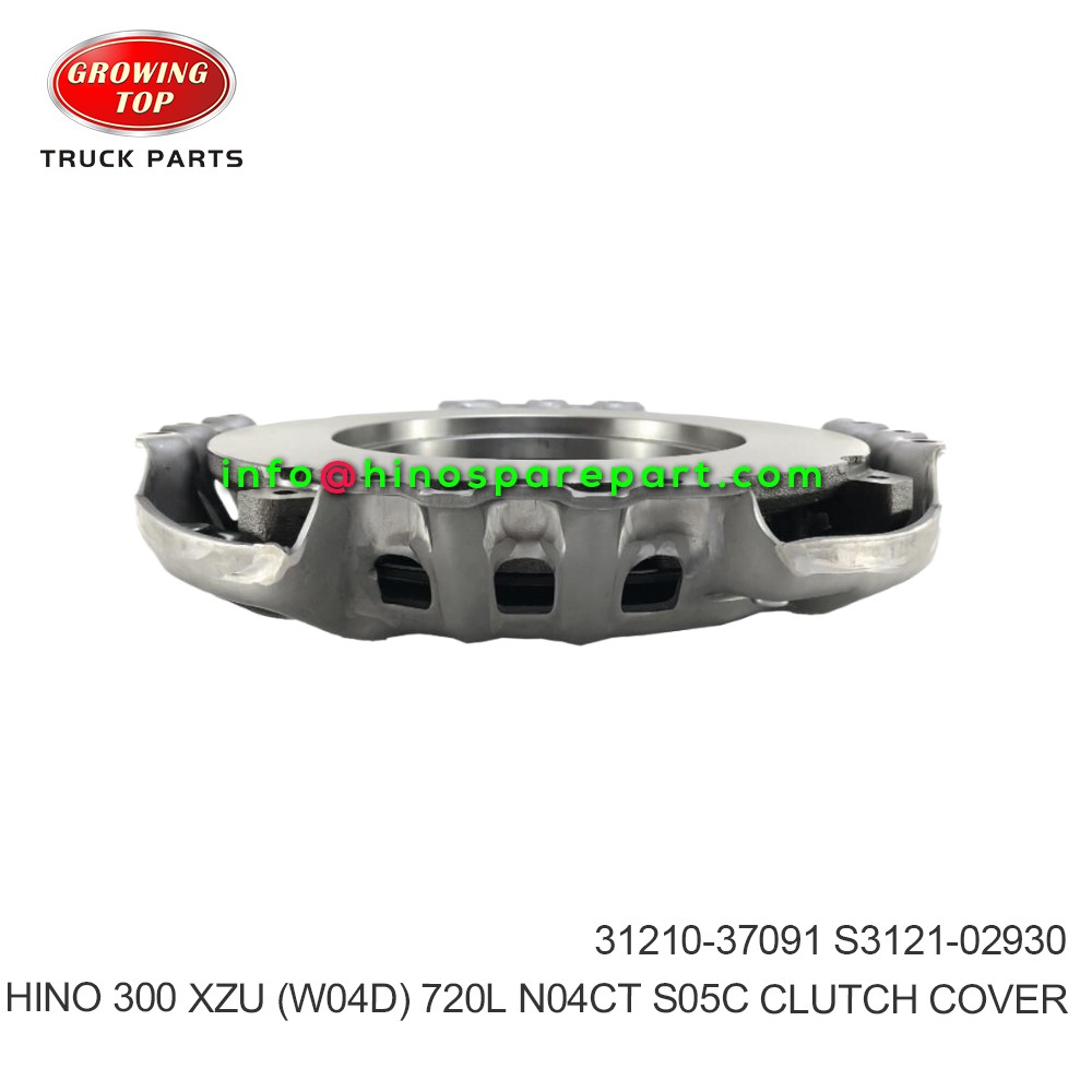 HINO 300 XZU (W04D) 720L N04CT S05C  CLUTCH COVER 31210-37091