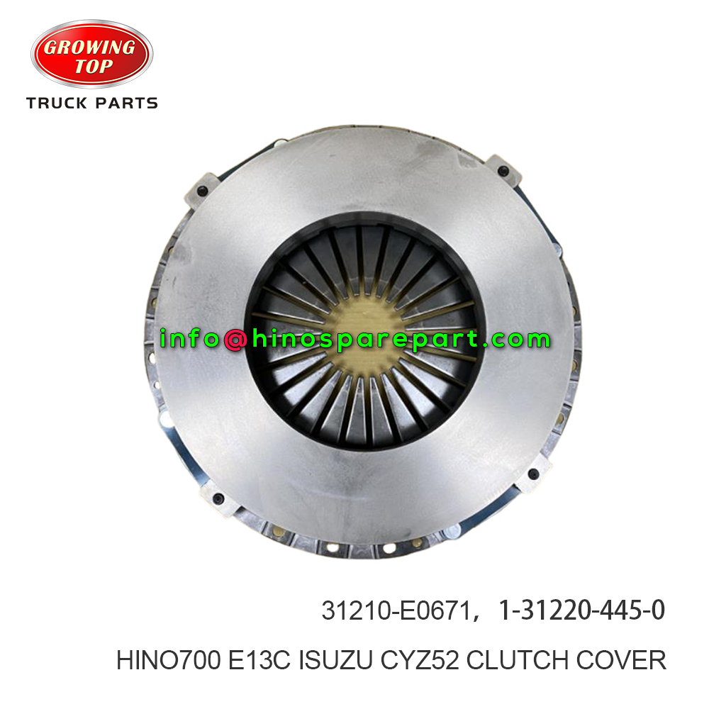 HINO700 E13C ISUZU CYZ52 CLUTCH COVER 31210-E0671