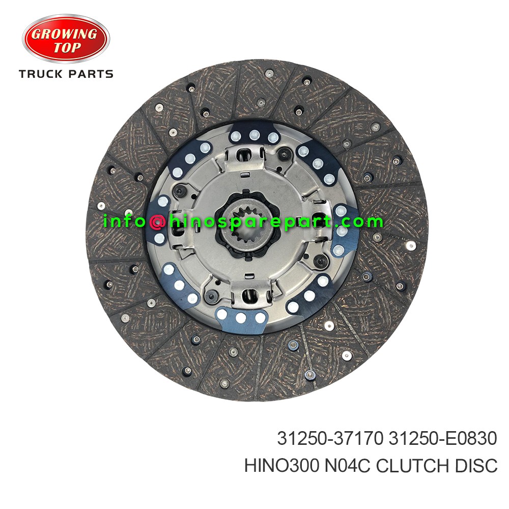 HINO300 N04C  CLUTCH DISC  31250-37170