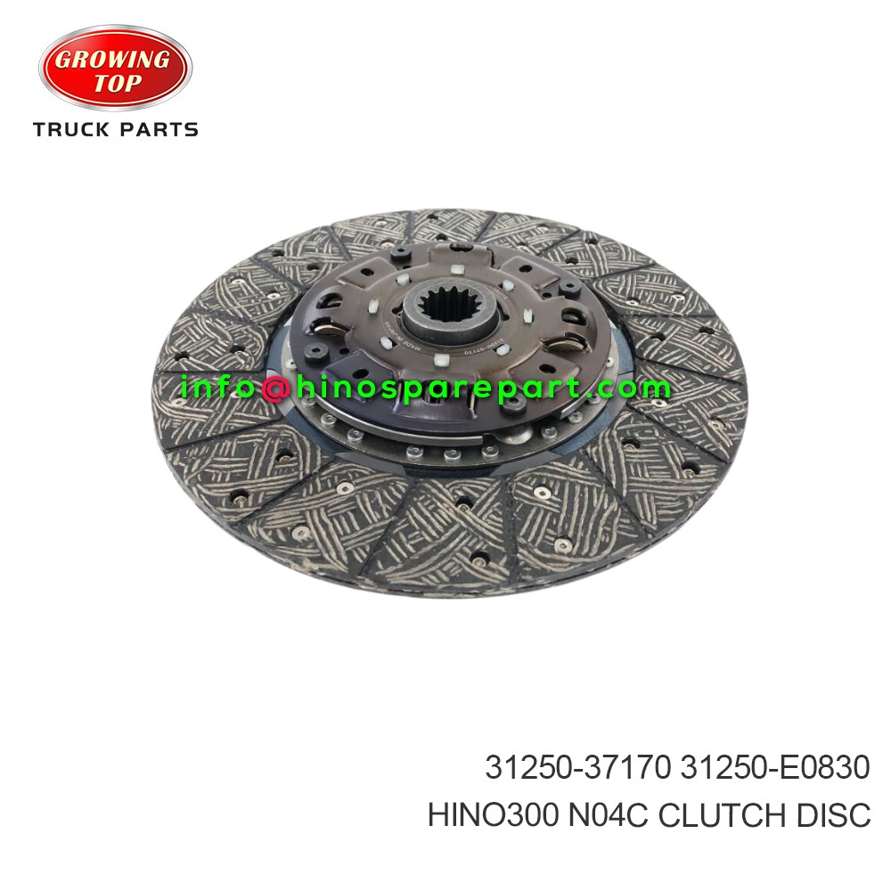 HINO300 N04C  CLUTCH DISC  31250-37170