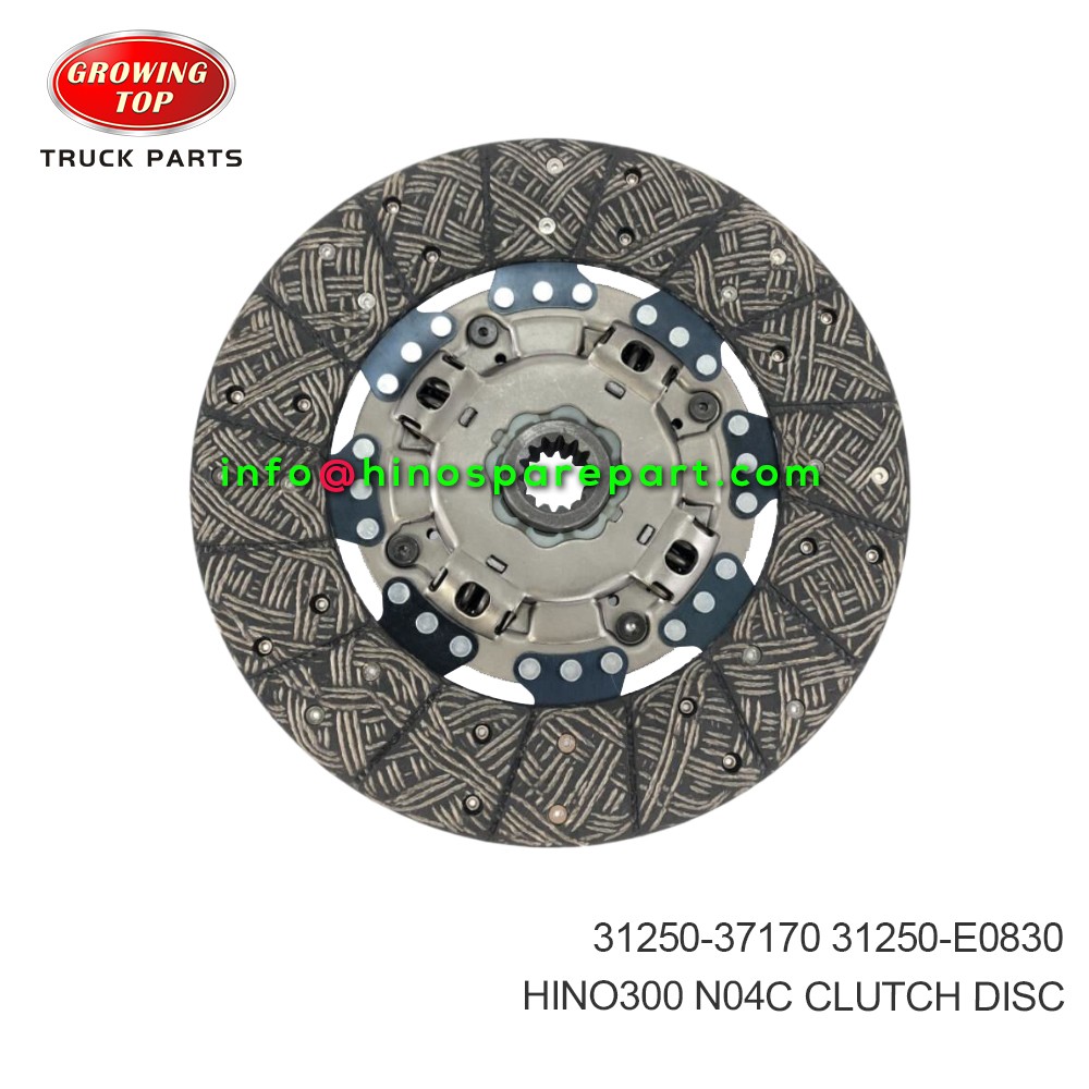 HINO300 N04C  CLUTCH DISC  31250-37170