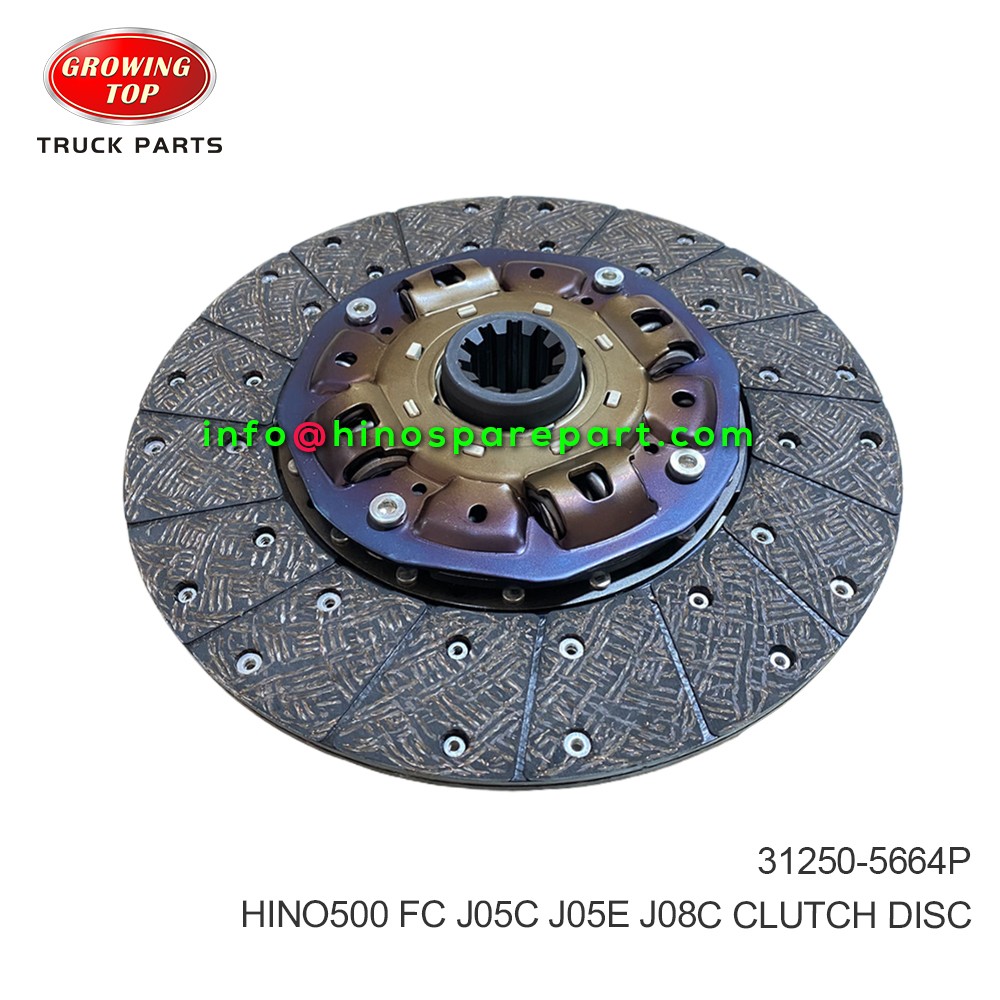 HINO500 FC J05C J05E J08C  CLUTCH DISC  31250-5664P