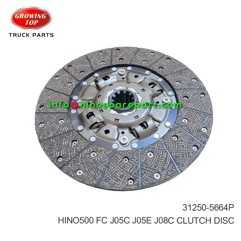 HINO500 FC J05C J05E J08C  CLUTCH DISC  31250-5664P