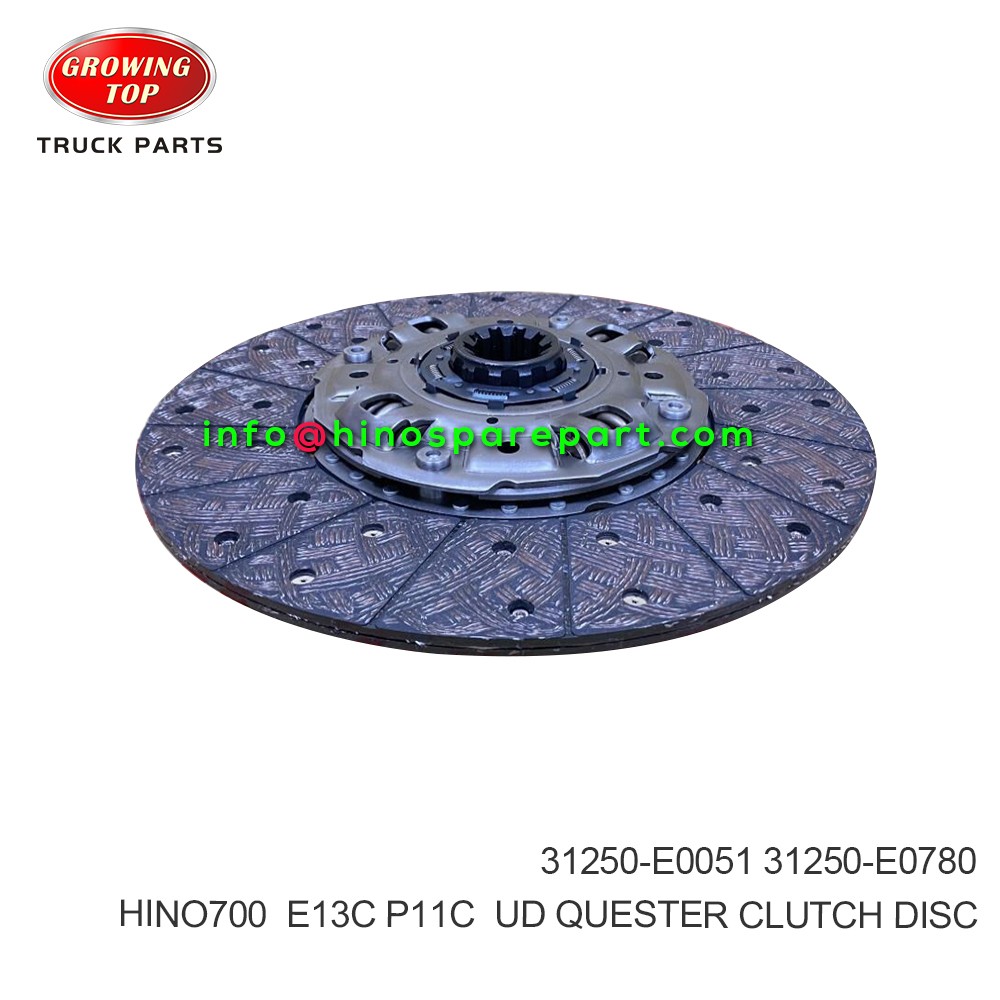 HINO700  E13C P11C NISSAN UD QUESTER  CLUTCH DISC  31250-E0051