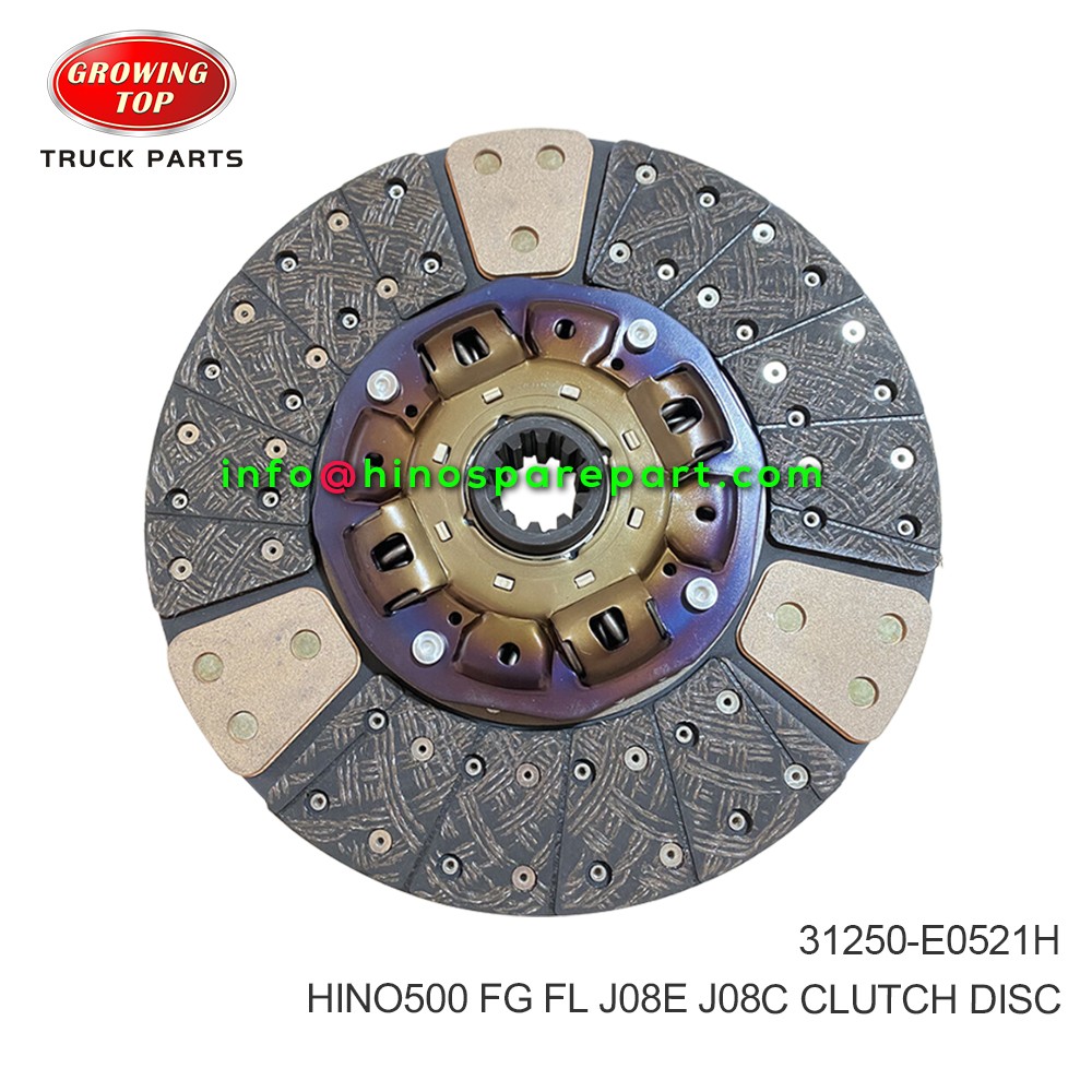 HINO500 FG FL J08E J08C CLUTCH DISC 31250-E0521H 