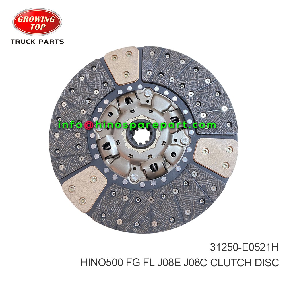 HINO500 FG FL J08E J08C CLUTCH DISC 31250-E0521H 