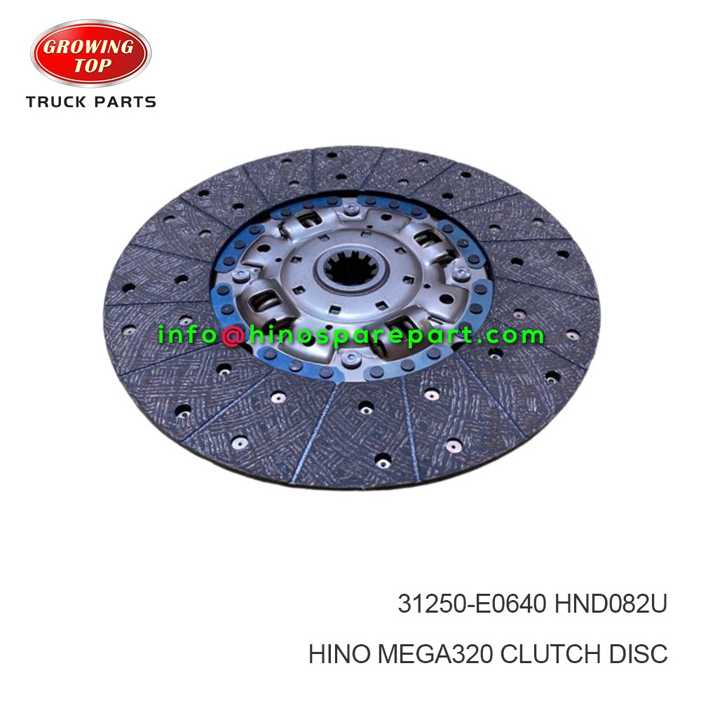 HINO MEGA320 CLUTCH DISC 31250-E0640