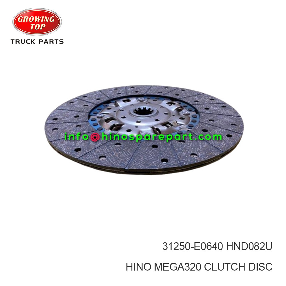 HINO MEGA320 CLUTCH DISC 31250-E0640
