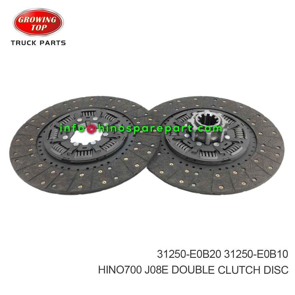 HINO700 J08E DOUBLE CLUTCH DISC 31250-E0B20