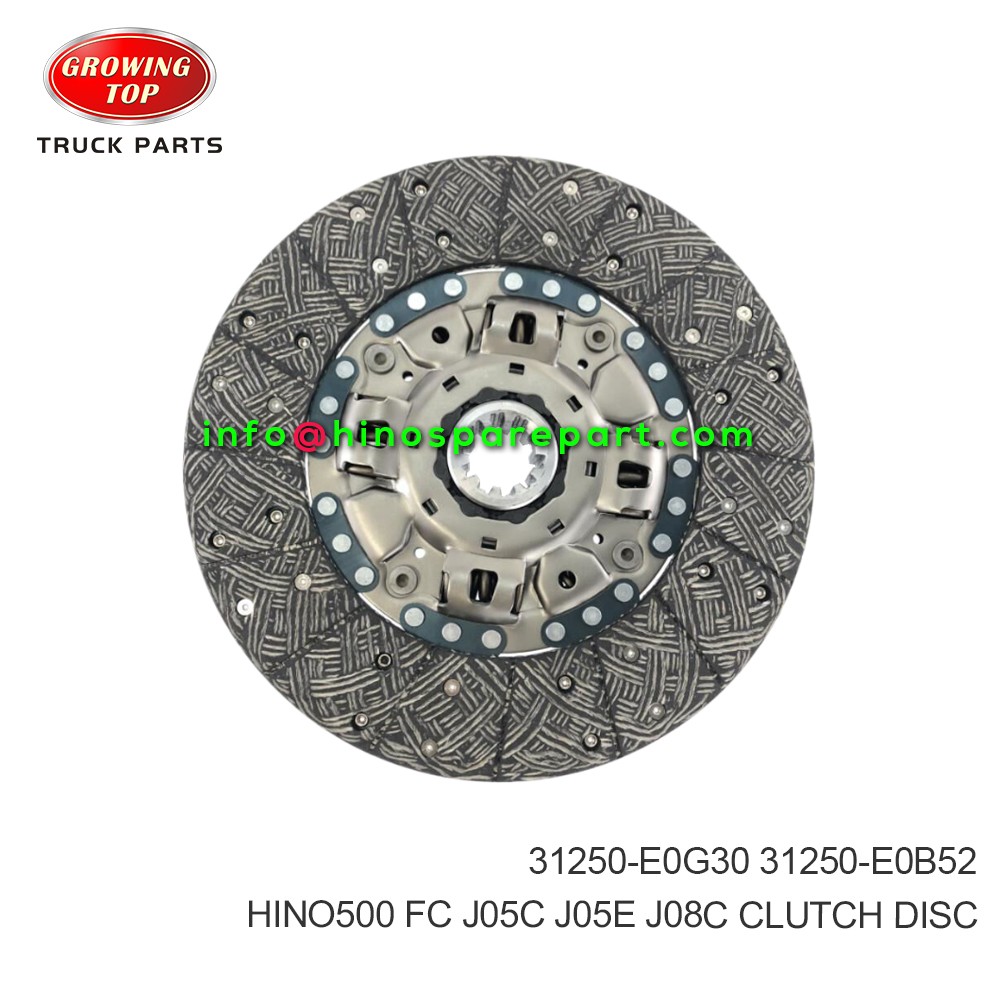 HINO500 FC J05C J05E J08C CLUTCH DISC  31250-E0G30