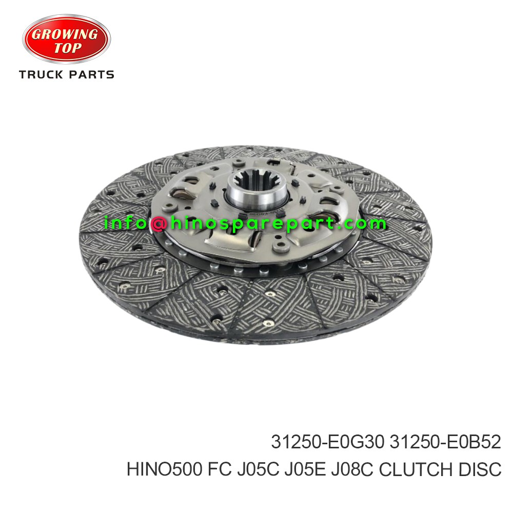 HINO500 FC J05C J05E J08C CLUTCH DISC  31250-E0G30