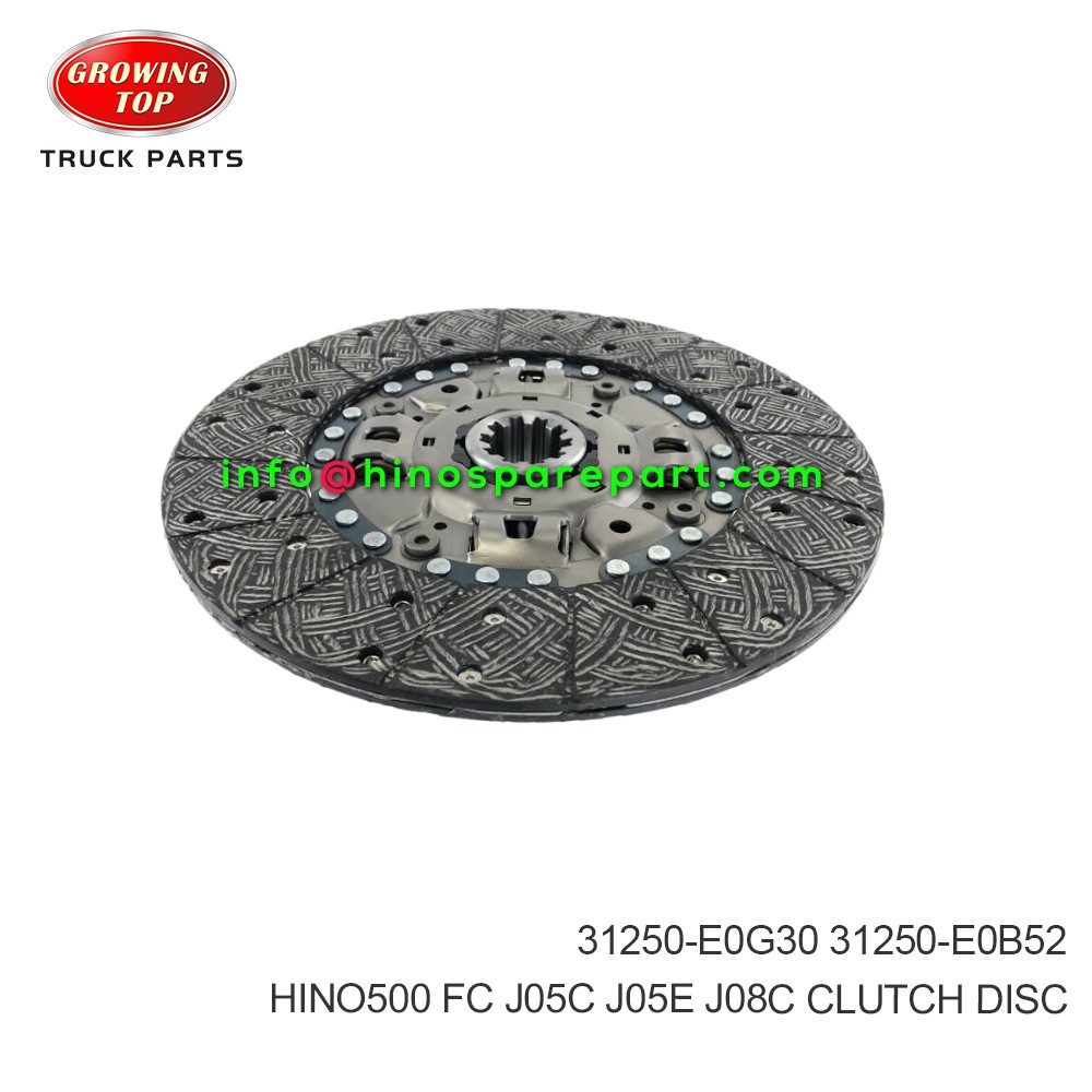 HINO500 FC J05C J05E J08C CLUTCH DISC  31250-E0G30