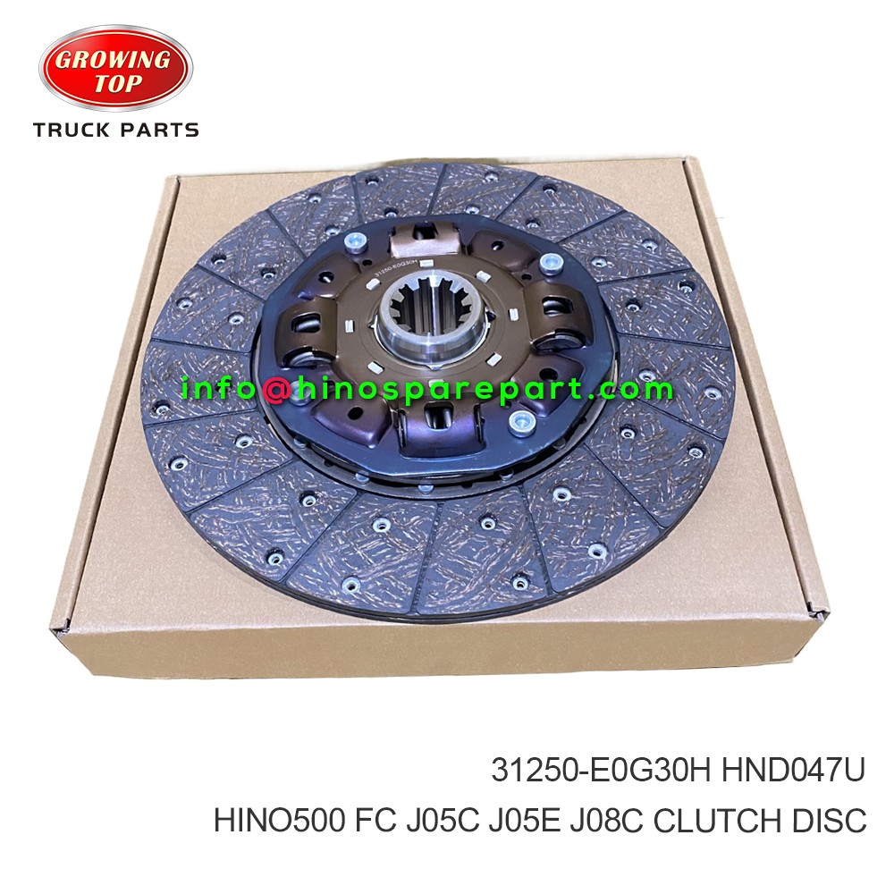 HINO500 FC J05C J05E J08C CLUTCH DISC 31250-E0G30H