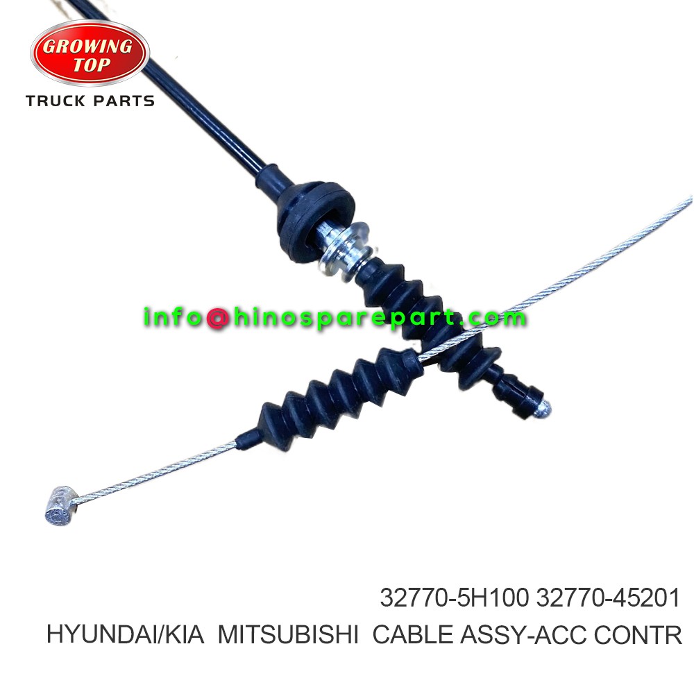 HYUNDAI/KIA MITSUBISHI 4D33 DA4L CABLE ASSY-ACC CONTR 32770-5H100