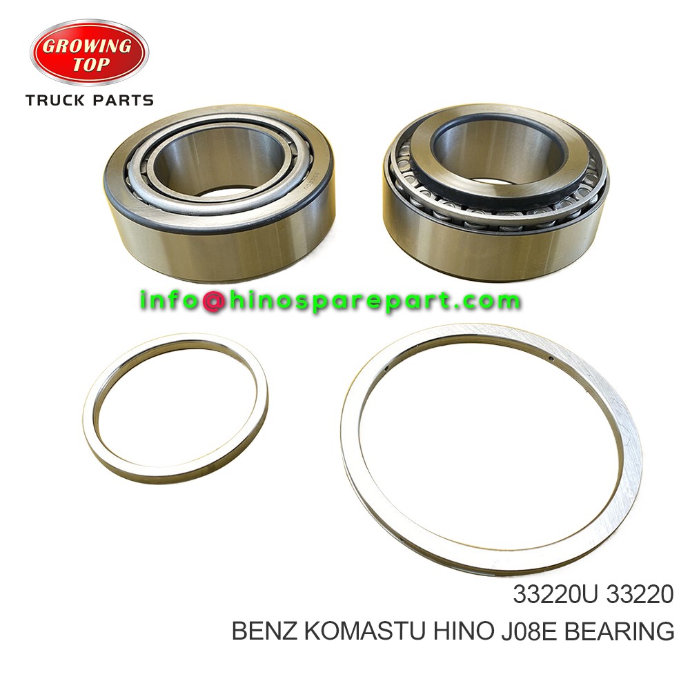 BENZ/KOMASTU/HINO J08E  BEARING  33220U