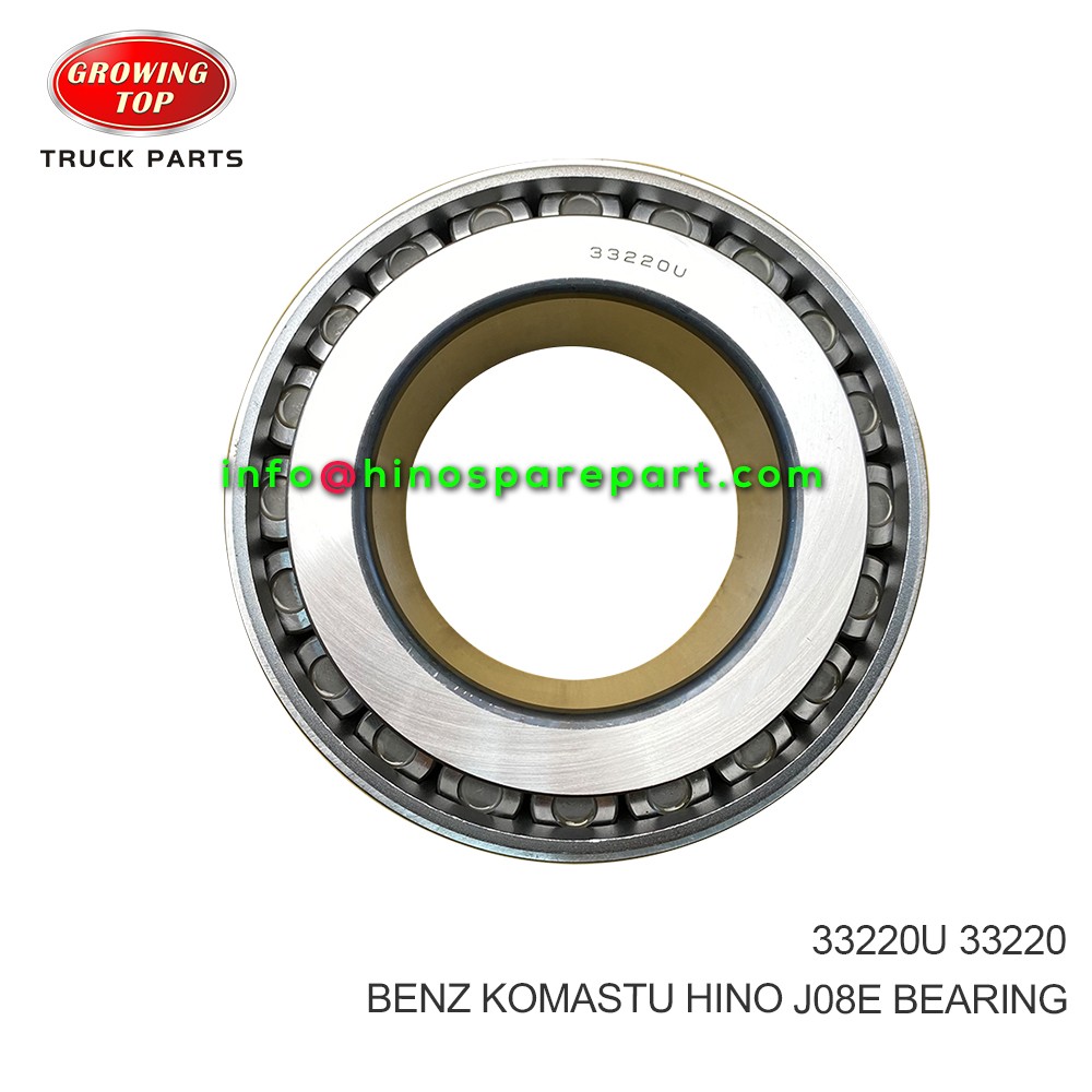 BENZ/KOMASTU/HINO J08E  BEARING  33220U