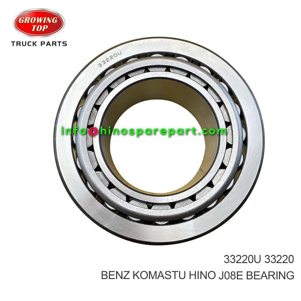 BENZ/KOMASTU/HINO J08E  BEARING  33220U