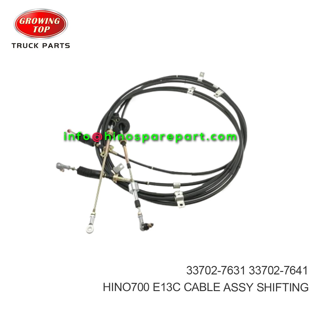 HINO700 E13C CABLE ASSY SHIFTING 33702-7631