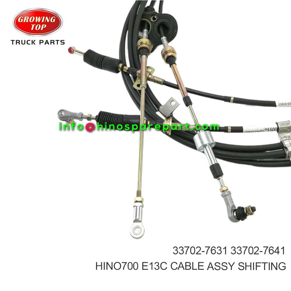 HINO700 E13C CABLE ASSY SHIFTING 33702-7631