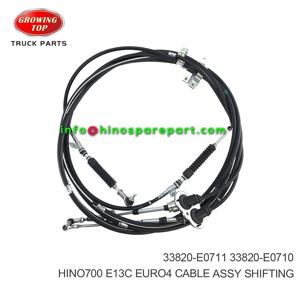 HINO700 E13C EURO4 CABLE ASSY SHIFTING 33820-E0711