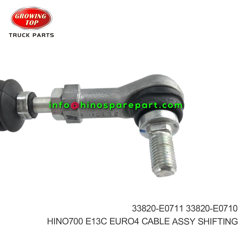 HINO700 E13C EURO4 CABLE ASSY SHIFTING 33820-E0711