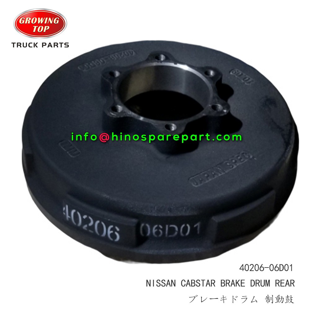 STOCK AVAILABLE NISSAN CABSTAR FRONT BRAKE DRUM 