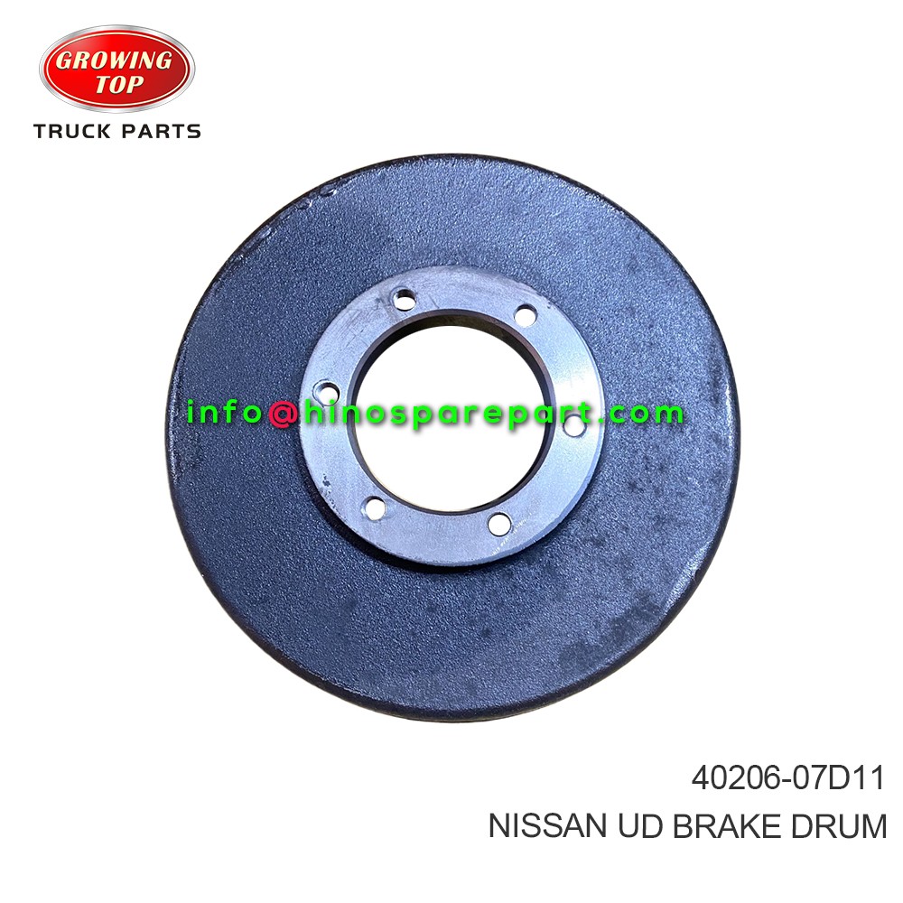 NISSAN UD BRAKE DRUM 40206-07D11