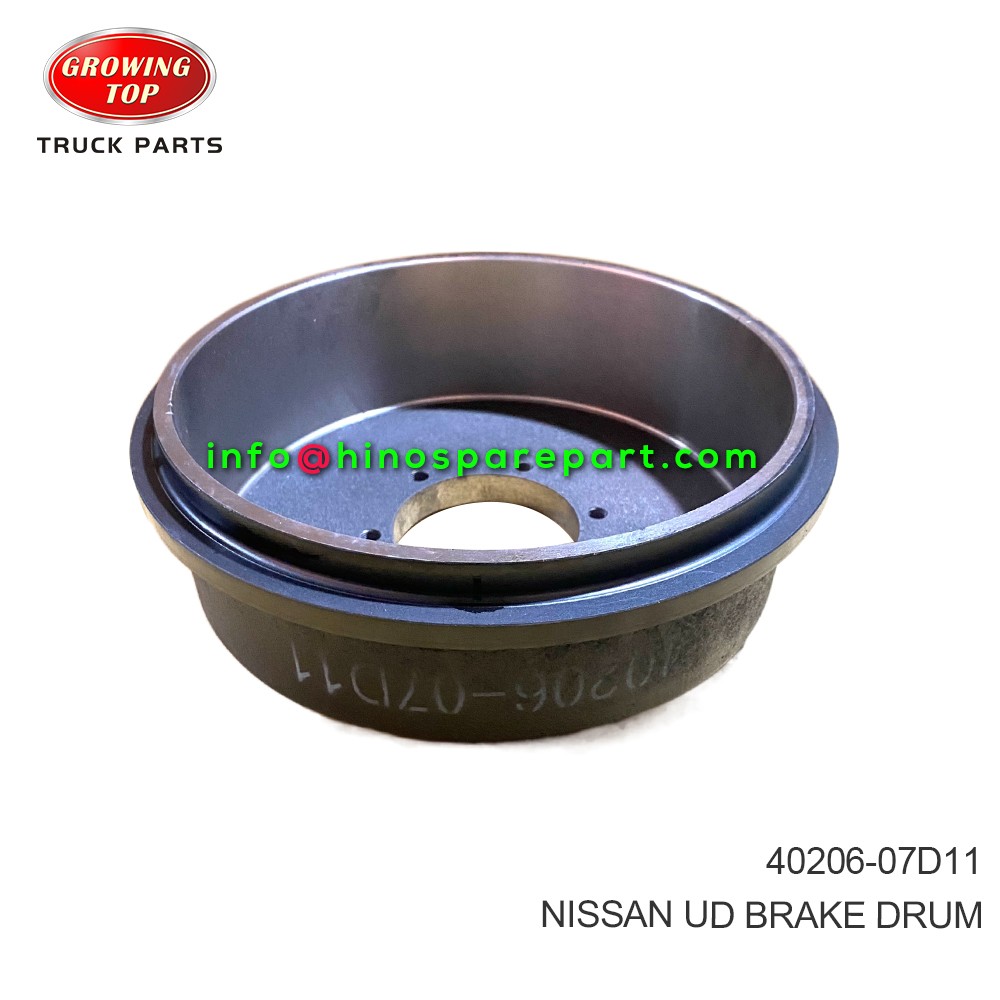 NISSAN UD BRAKE DRUM 40206-07D11