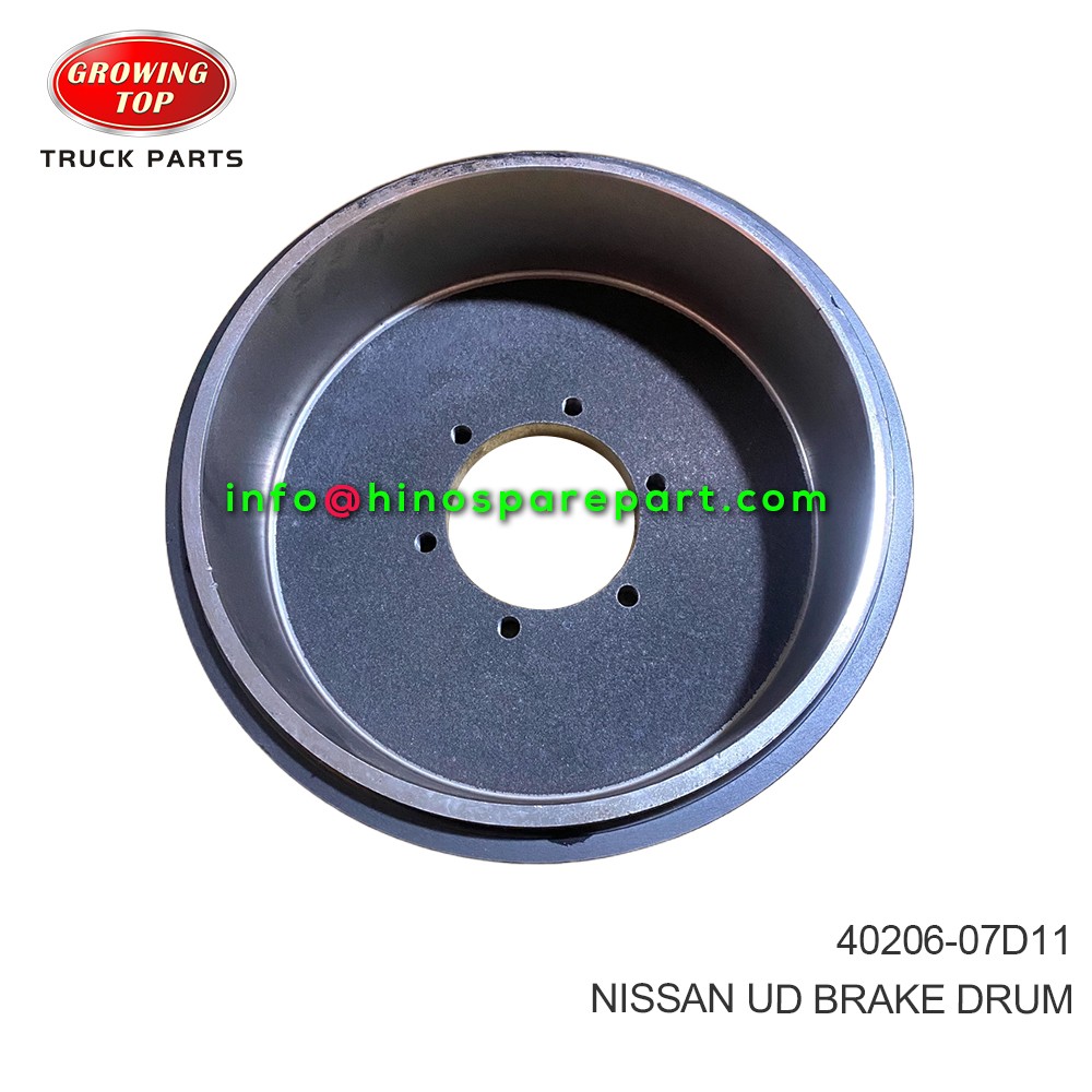 NISSAN UD BRAKE DRUM 40206-07D11