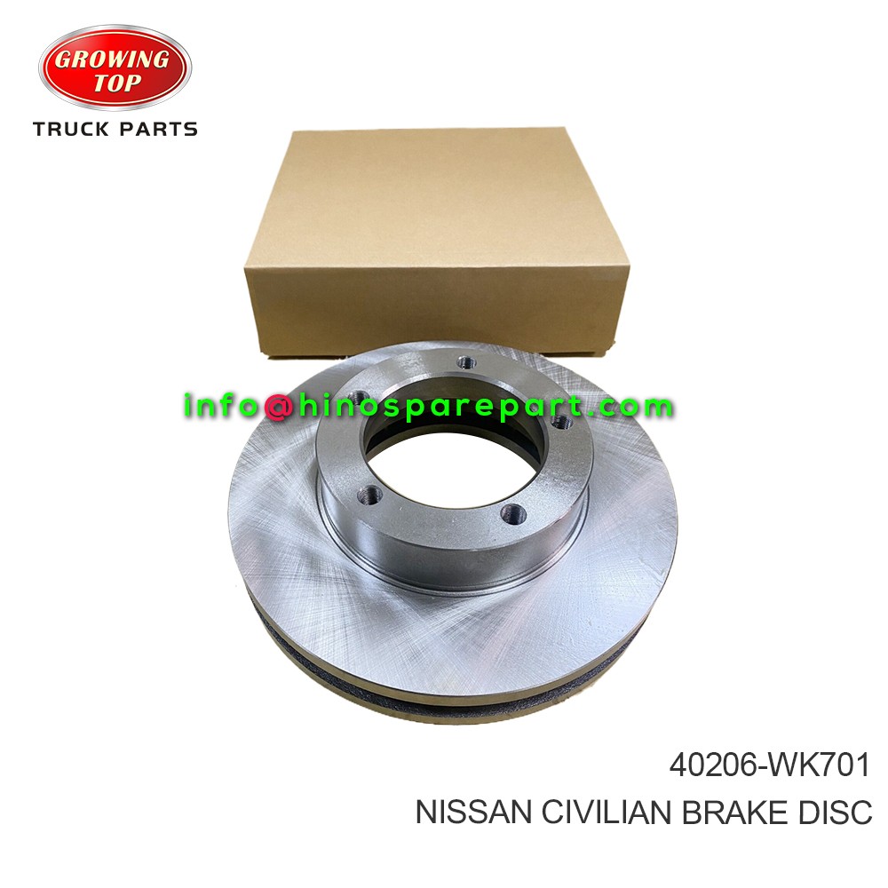 NISSAN CIVILIAN BRAKE DISC 40206-WK701