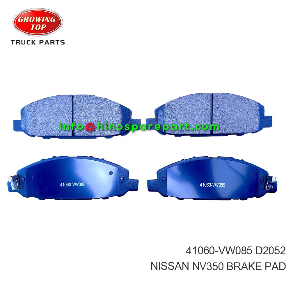 NISSAN NV350 BRAKE PAD 41060-VW085