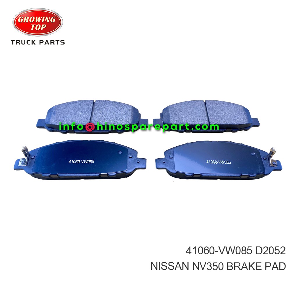 NISSAN NV350 BRAKE PAD 41060-VW085