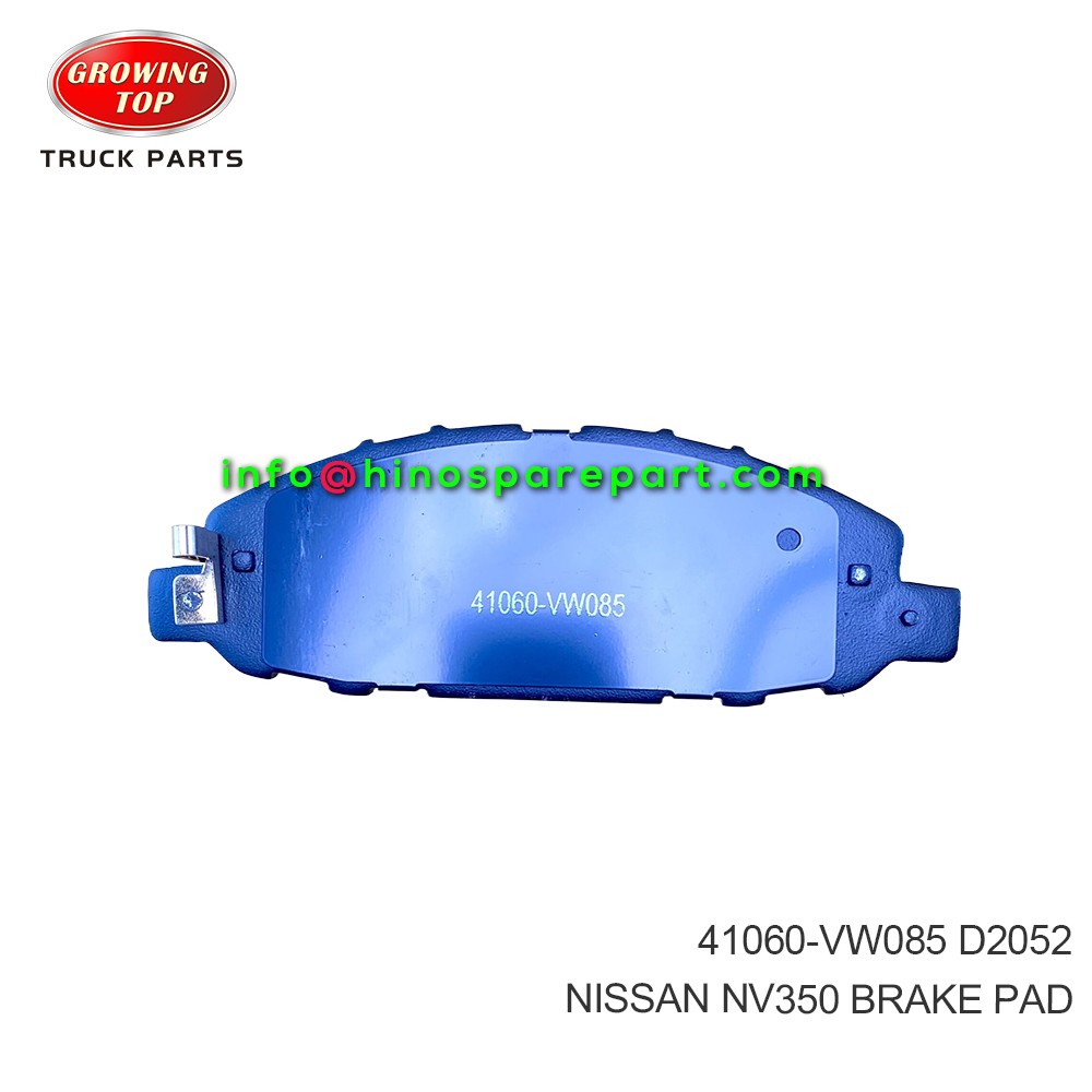 NISSAN NV350 BRAKE PAD 41060-VW085