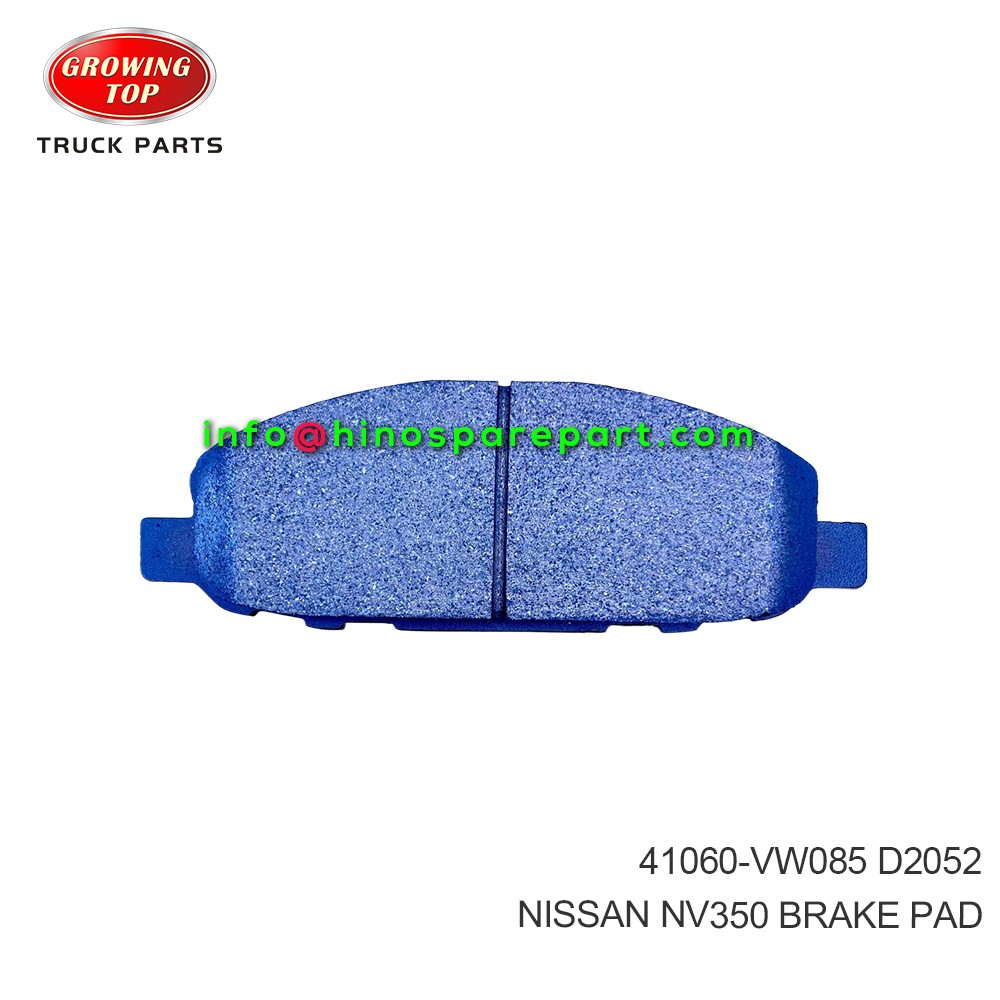 NISSAN NV350 BRAKE PAD 41060-VW085