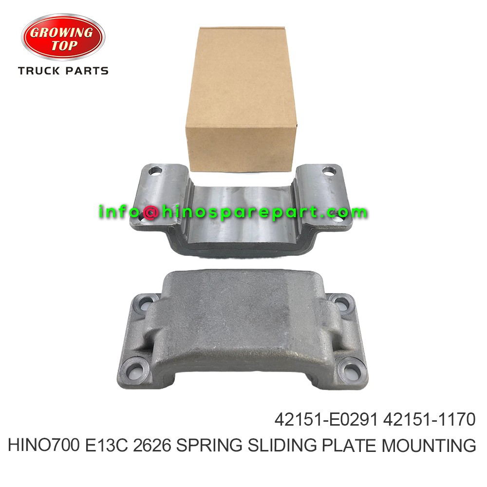 HINO700 E13C HINO500 2626 SPRING SLIDING PLATE MOUNTING 42151-E0291