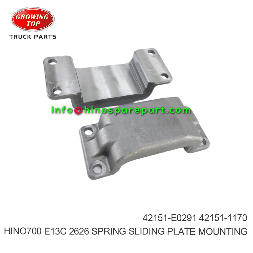 HINO700 E13C HINO500 2626 SPRING SLIDING PLATE MOUNTING 42151-E0291