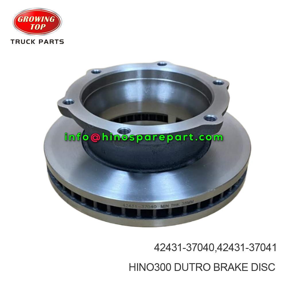 HINO300 DUTRO BRAKE DISC 42431-37040,42431-37041