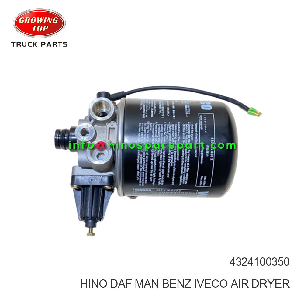 HINO DAF MAN BENZ IVECO AIR DRYER  4324100350
