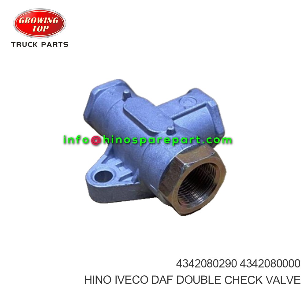 HINO IVECO DAF  DOUBLE CHECK VALVE  4342080290