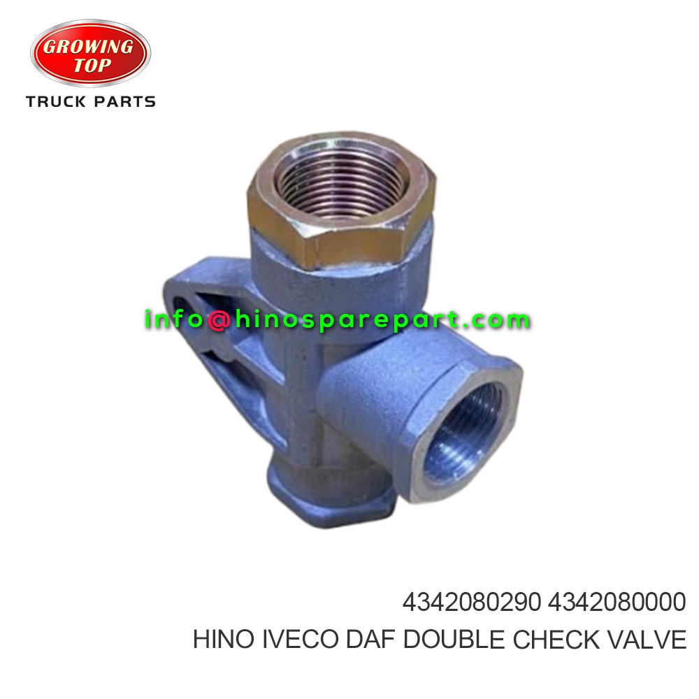 HINO IVECO DAF  DOUBLE CHECK VALVE  4342080290