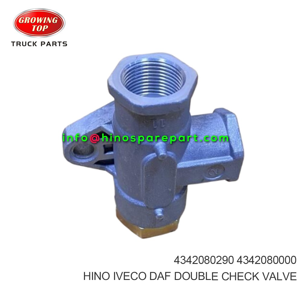 HINO IVECO DAF  DOUBLE CHECK VALVE  4342080290